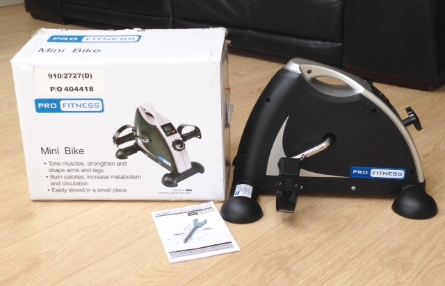 pro fitness mini exercise bike